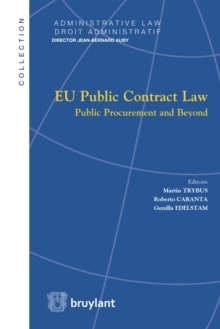 EU Public Contract Law : Public Procurement and Beyond, Paperback Book EU Public Contract Law : Public Procurement and Beyond, Paperback Book