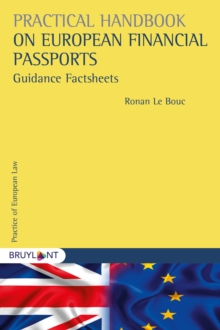 Practical Handbook on European Financial Passports