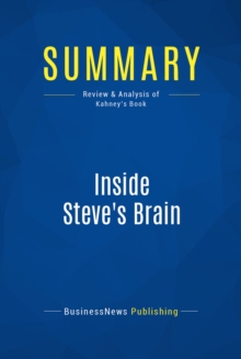 Summary: Inside Steve's Brain