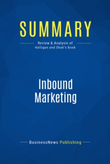 Summary: Inbound Marketing