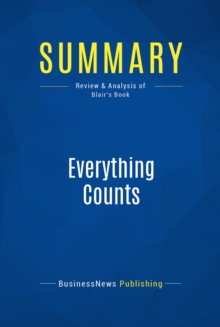 Summary: Everything Counts