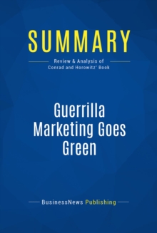 Summary: Guerrilla Marketing Goes Green