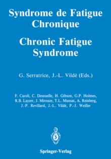 Syndrome de Fatigue Chronique / Chronic Fatigue Syndrome