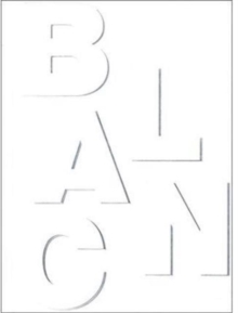 Blanc, Hardback Book Blanc, Hardback Book