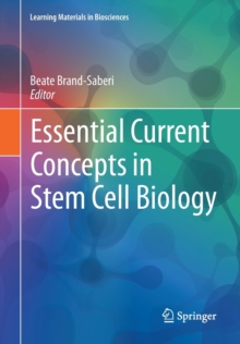 Essential Current Concepts in Stem Cell Biology