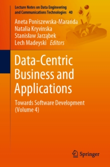 Data-Centric Business and Applications : Towards Software Development (Volume 4)