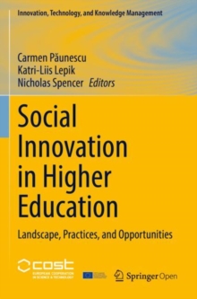 Social Innovation in Higher Education : Landscape, Practices, and Opportunities