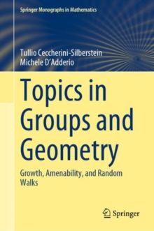 Topics in Groups and Geometry : Growth, Amenability, and Random Walks