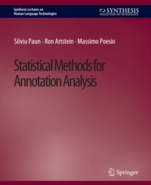 Statistical Methods for Annotation Analysis