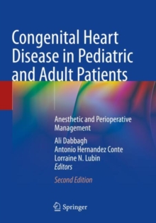 Congenital Heart Disease in Pediatric and Adult Patients : Anesthetic and Perioperative Management