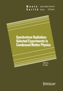 Synchrotron Radiation: Selected Experiments in Condensed Matter Physics