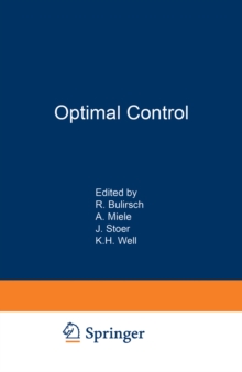 Optimal Control : Calculus of Variations, Optimal Control Theory and Numerical Methods