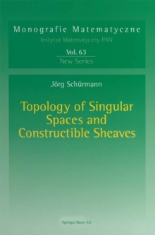 Topology of Singular Spaces and Constructible Sheaves