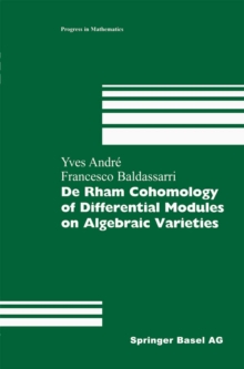 De Rham Cohomology of Differential Modules on Algebraic Varieties