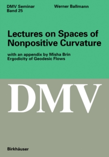 Lectures on Spaces of Nonpositive Curvature