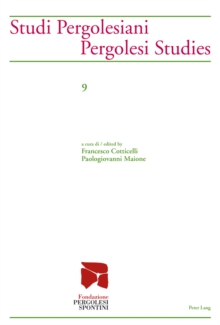 Studi Pergolesiani / Pergolesi Studies