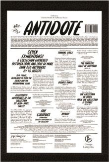 Antidote : Ginette Moulin & Guillaume Houze Contemporary Art Collection, Paperback Book Antidote : Ginette Moulin & Guillaume Houze Contemporary Art Collection, Paperback Book