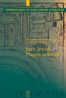 Early Jewish Prayers in Greek