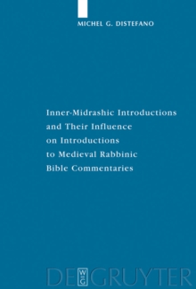 Inner-Midrashic Introductions and Their Influence on Introductions to Medieval Rabbinic Bible Commentaries