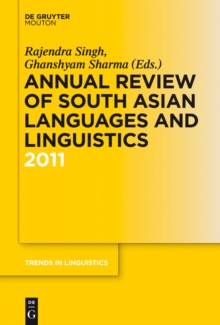 Annual Review of South Asian Languages and Linguistics : 2011