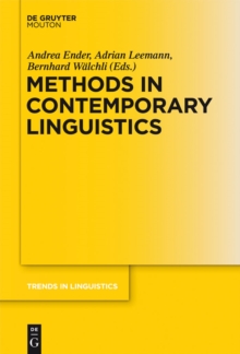 Methods in Contemporary Linguistics