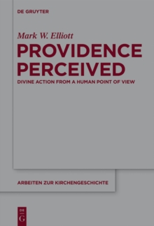 Providence Perceived : Divine Action from a Human Point of View