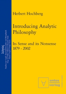 Introducing Analytic Philosophy