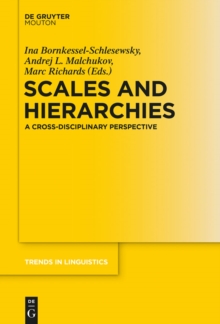 Scales and Hierarchies : A Cross-Disciplinary Perspective