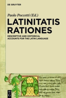 LATINITATIS RATIONES : Descriptive and Historical Accounts for the Latin Language