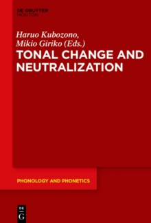 Tonal Change and Neutralization