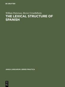 The Lexical Structure of Spanish