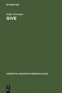 Give : A Cognitive Linguistic Study