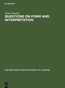 Questions on Form and Interpretation