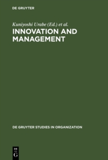 Innovation and Management : International Comparisons