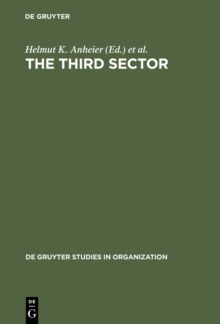 The Third Sector : Comparative Studies of Nonprofit Organizations