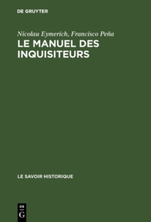 Le manuel des inquisiteurs