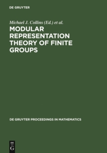 Modular Representation Theory of Finite Groups : Proceedings of a Symposium held at the University of Virginia, Charlottesville, May 8-15, 1998