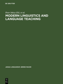 Modern Linguistics and Language Teaching : Society for the Popularization of Sciences - T.I.T./Federation Internationale des Professeurs de Langues Vivantes - F.I.P.L.V., International Conference Buda