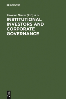 Institutional Investors and Corporate Governance