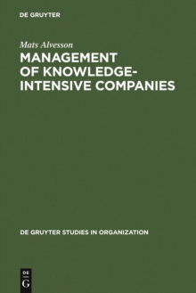 Management of Knowledge-Intensive Companies