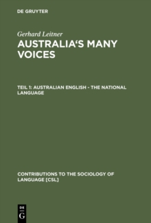 Australian English - The National Language