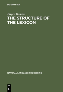 The Structure of the Lexicon : Human versus Machine