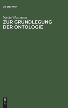 Zur Grundlegung der Ontologie