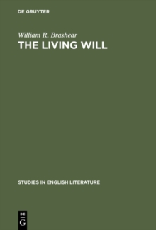 The living will : A study of Tennyson and nineteenth-century subjectivism