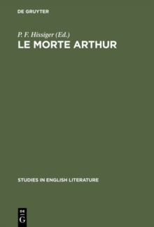 Le morte Arthur : A critical edition