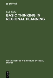 Basic thinking in regional planning