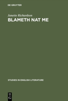 Blameth nat me : A study of imagery in Chaucer's fabliaux