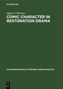 Comic character in Restoration drama