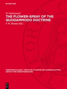 The Flower-Spray of the Quodammodo Doctrine