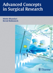 Advanced Concepts in Surgical Research, Hardback Book Advanced Concepts in Surgical Research, Hardback Book